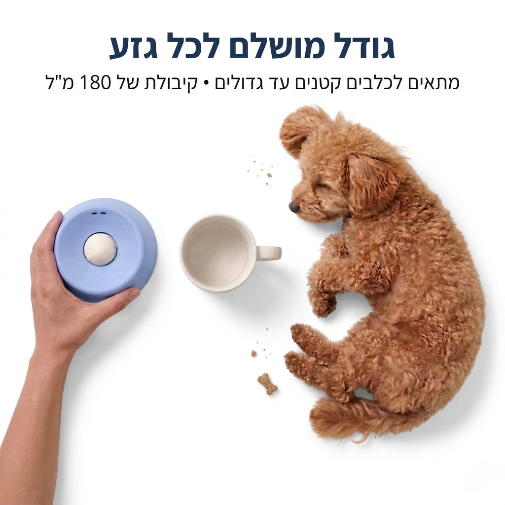 LickoBowl | קערת הליקוק שמרגיעה ומאטה את האכילה 🐾